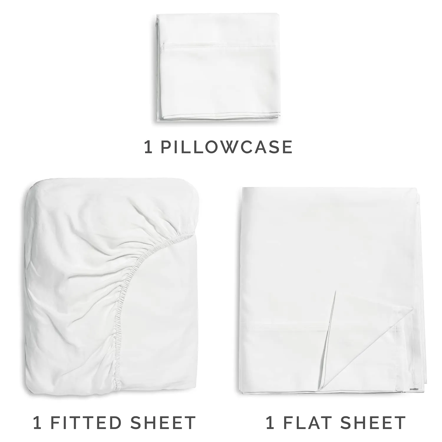 100% Cotton Sheets - Twin XL Size Cotton Sheets - 400 Thread Count Twin XL Size Sheets - Long Staple Twin XL Cotton - 400 TC Twin XL Sheet Set - Cotton Twin XL Bed Sheets Set - Pure Cotton