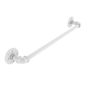 24" Towel Bar, Matt White Finish