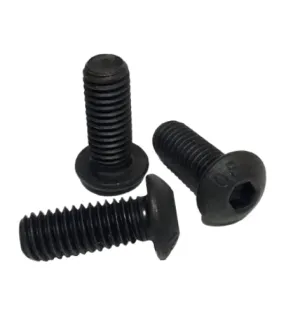 #4-40 x 3/8" Button Head Socket Cap Screws Plain Finish QTY 400