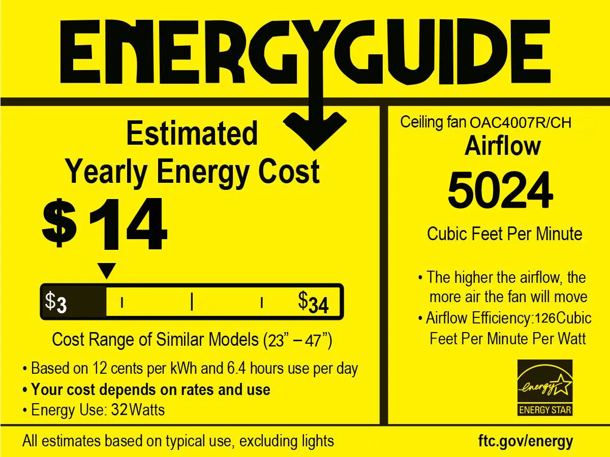 52" Dual Wood 5-Blade Crystal Ceiling Fan with Remote