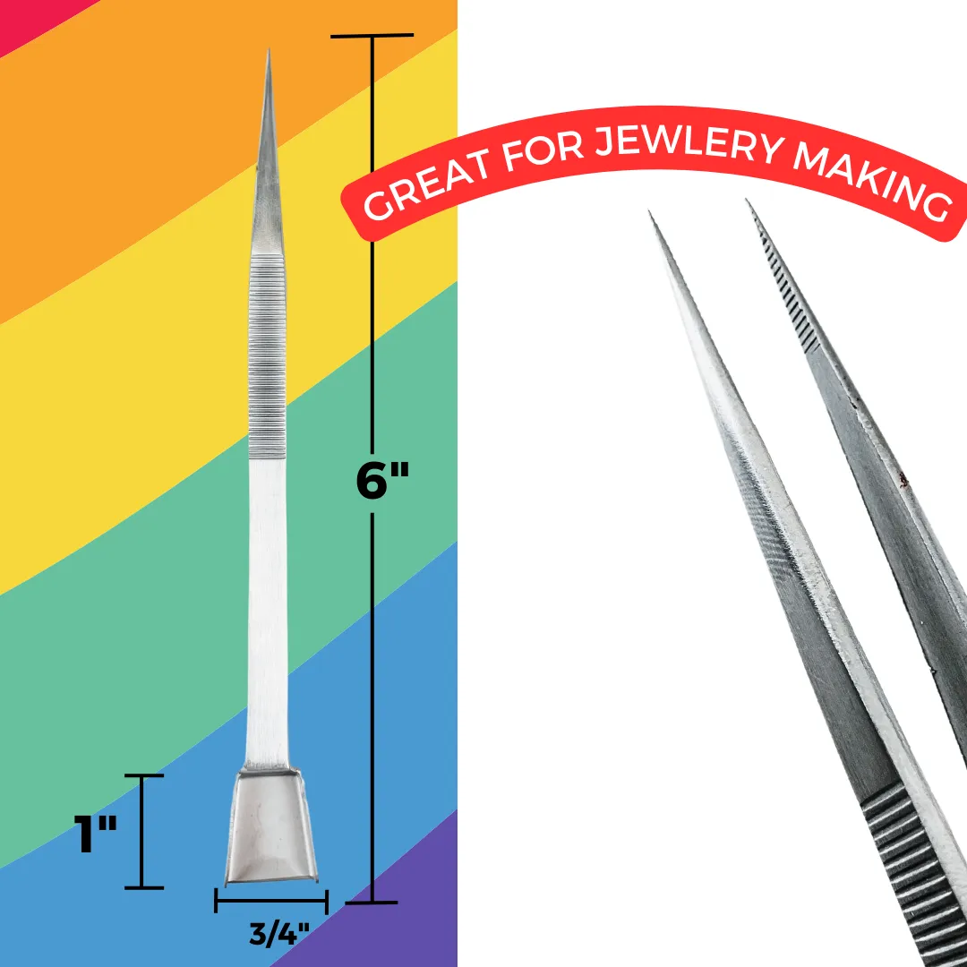 6 Inch Diamond Fine Tweezers  - S85-43349