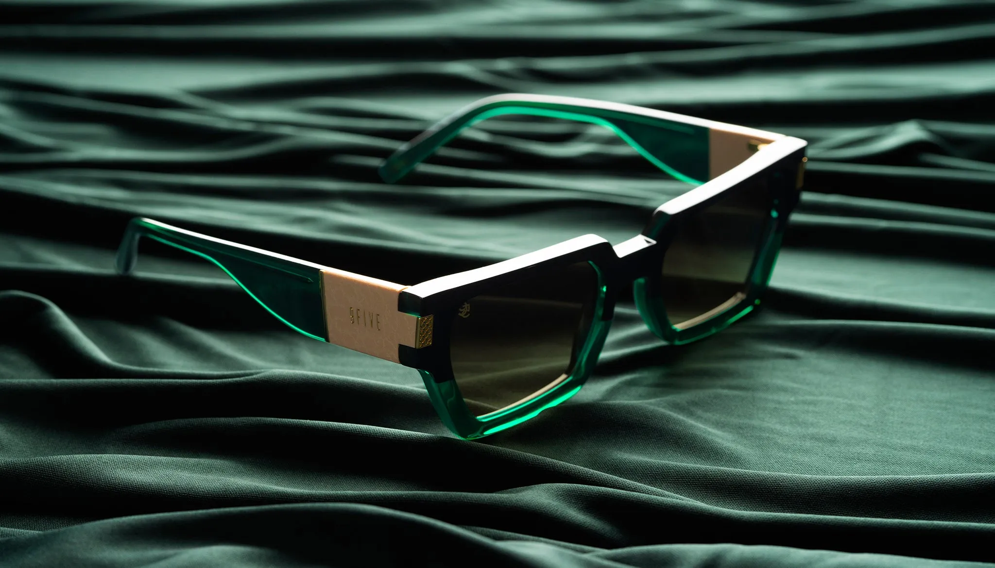 9FIVE Locks Tundra Green Sunglasses