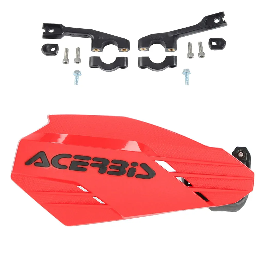 Acerbis Linear Handguards Red Black