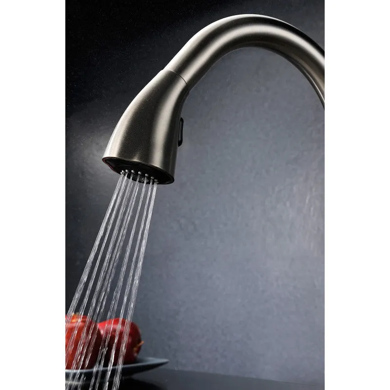 ANZZI Elysian Farmhouse 36 in. Kitchen Sink with Accent Faucet