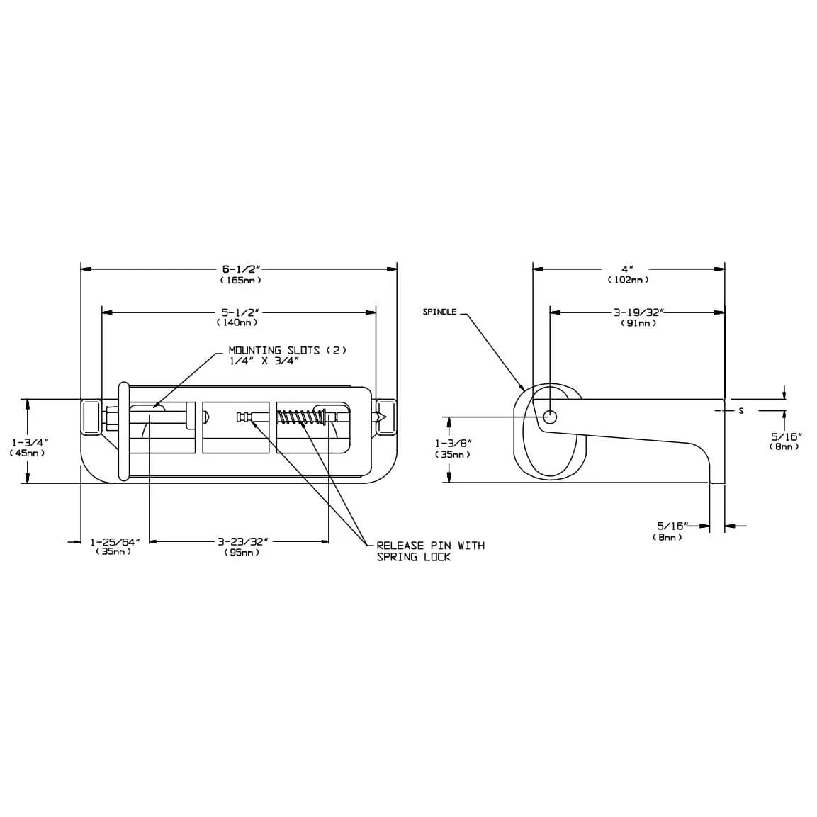 ASI 0263-1A Commercial Toilet Paper Dispenser, Surface-Mounted, Aluminum w/ Satin Finish