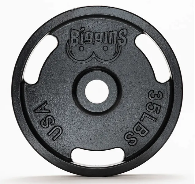 Biggins Iron - Machined Cast Iron Training Plates (PAIR)