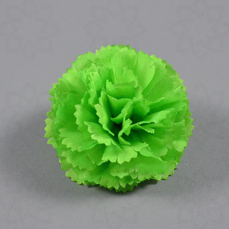 Bulk Carnations Heads Artificial Flowers for Cake Decoration DIY Wholesale