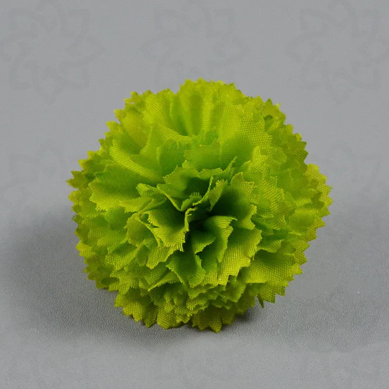 Bulk Carnations Heads Artificial Flowers for Cake Decoration DIY Wholesale