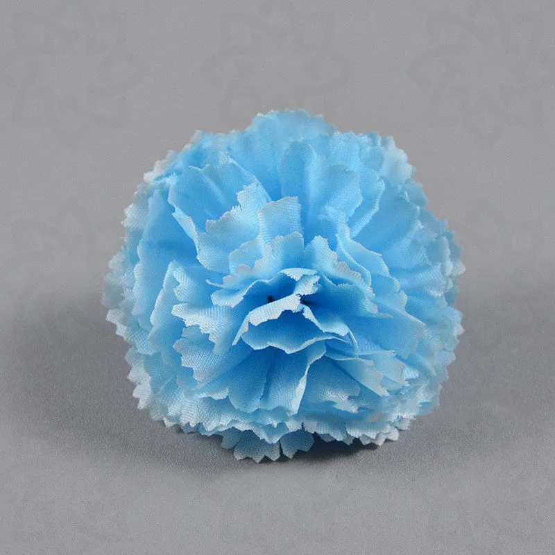 Bulk Carnations Heads Artificial Flowers for Cake Decoration DIY Wholesale