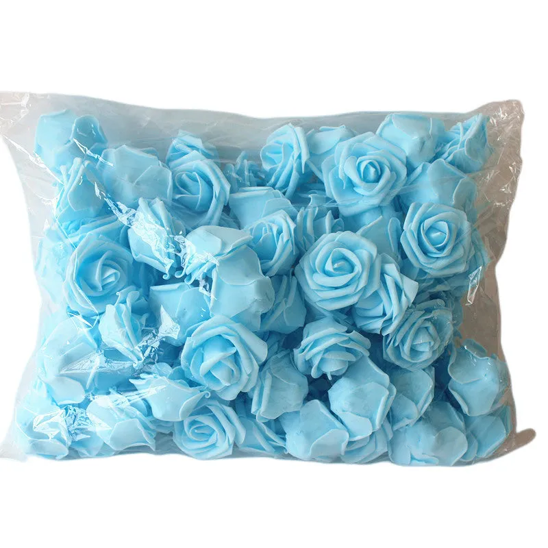 Bulk Fake Flowers PE Foam Roses Heads