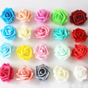 Bulk Fake Flowers PE Foam Roses Heads