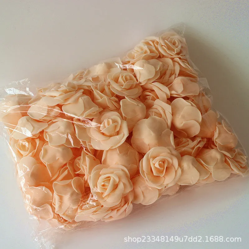 Bulk Fake Flowers PE Foam Roses Heads