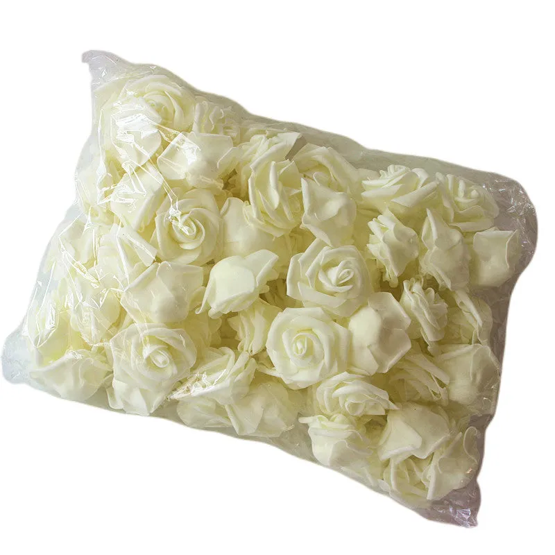 Bulk Fake Flowers PE Foam Roses Heads