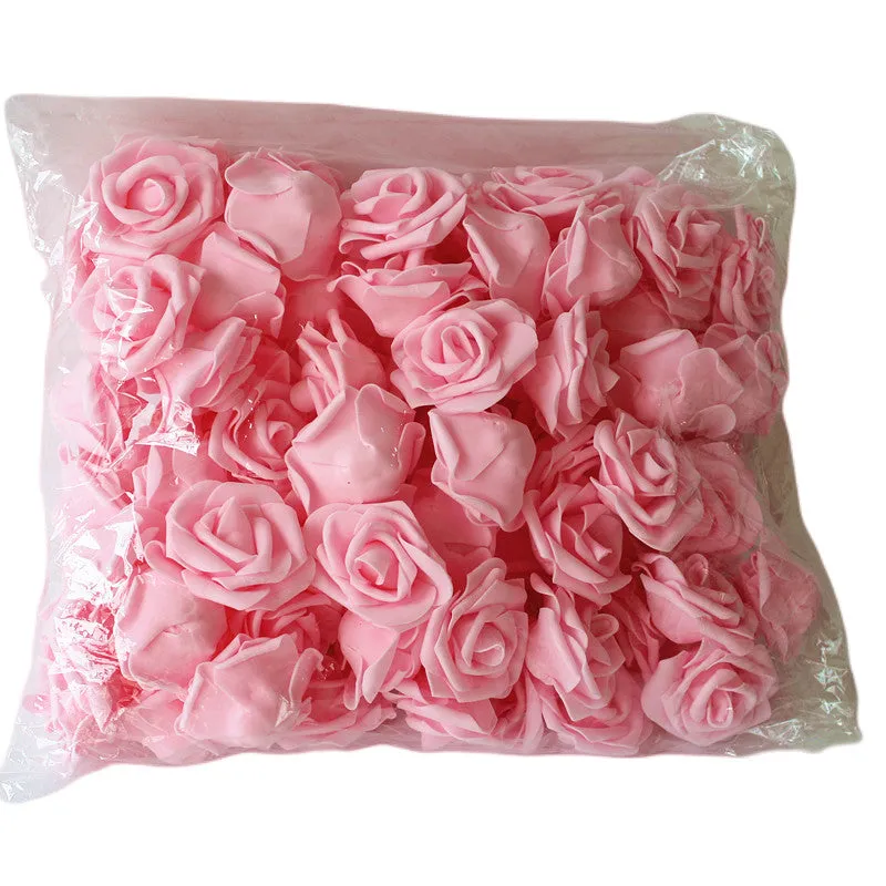 Bulk Fake Flowers PE Foam Roses Heads