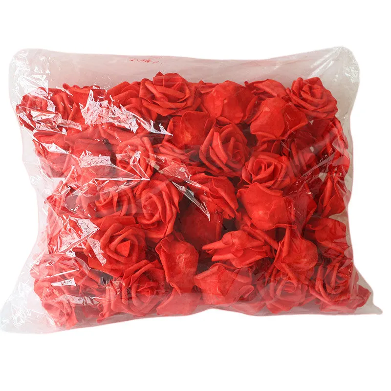 Bulk Fake Flowers PE Foam Roses Heads