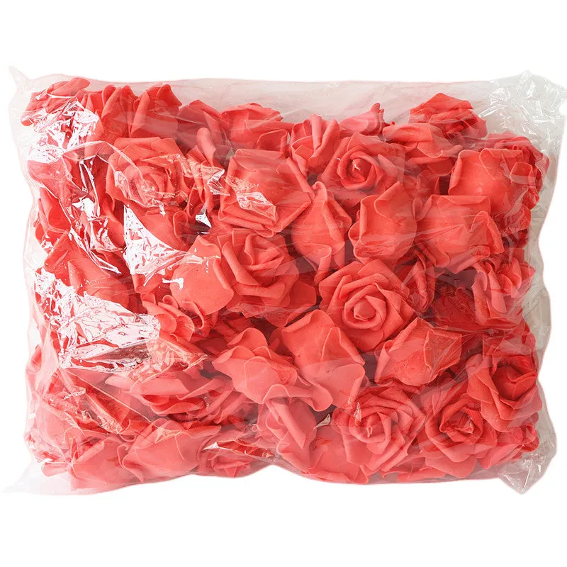 Bulk Fake Flowers PE Foam Roses Heads