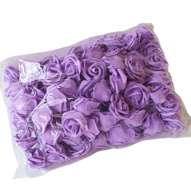 Bulk Fake Flowers PE Foam Roses Heads