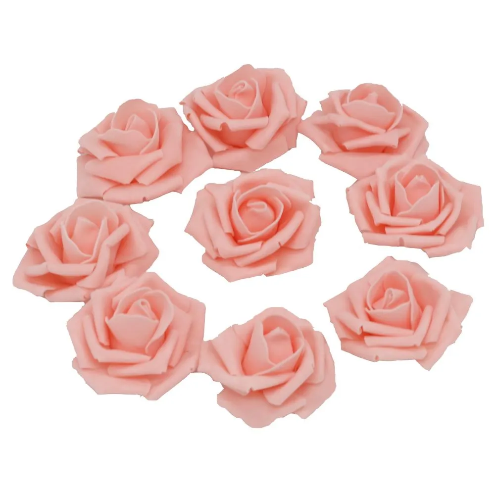 Bulk Fake Flowers PE Foam Roses Heads