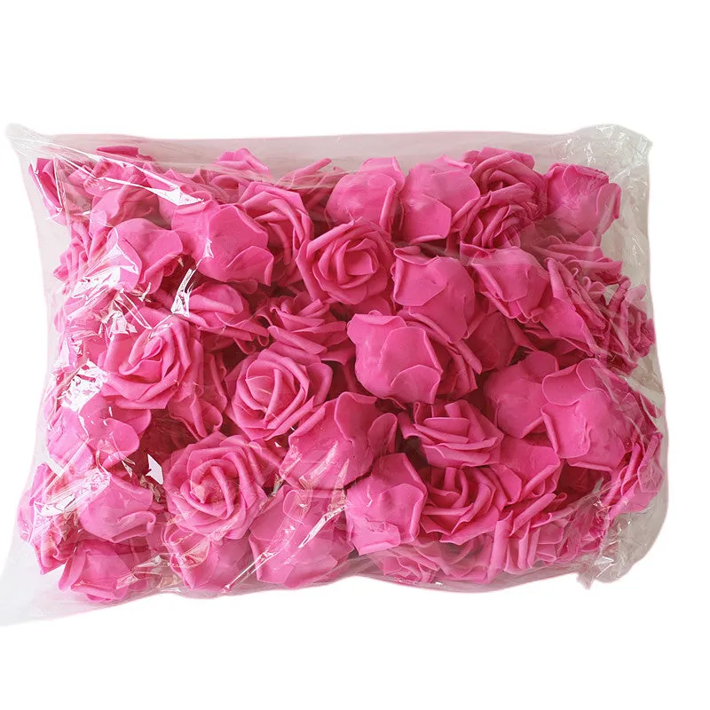 Bulk Fake Flowers PE Foam Roses Heads