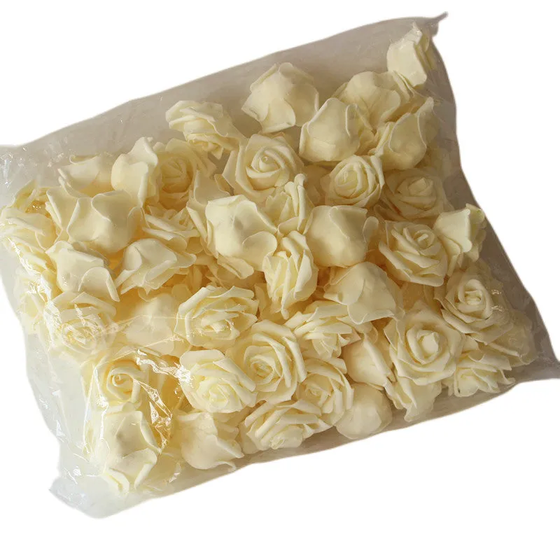 Bulk Fake Flowers PE Foam Roses Heads