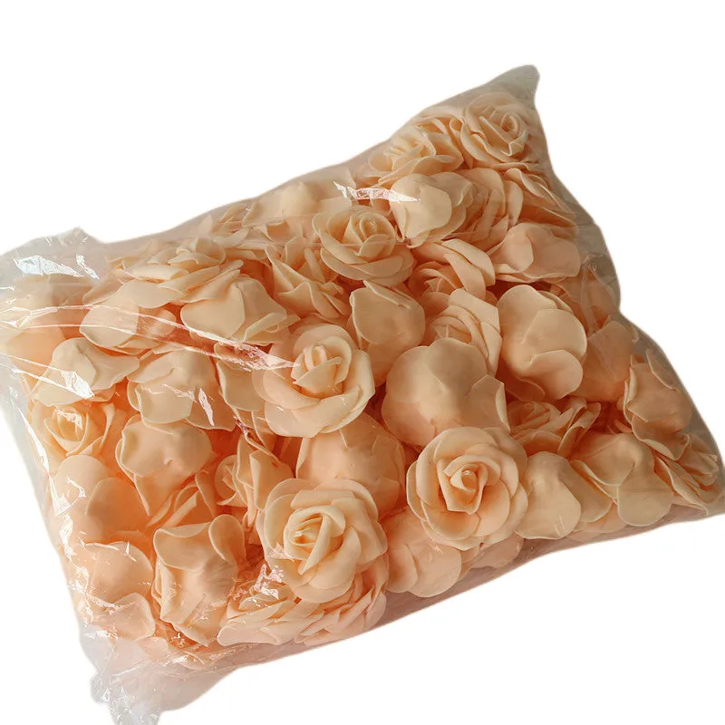 Bulk Fake Flowers PE Foam Roses Heads