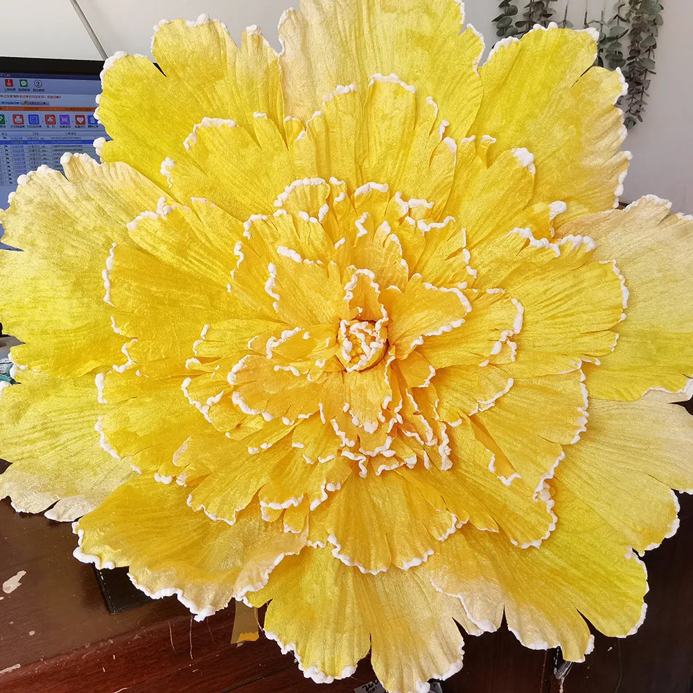 Bulk Large Peony Flowers Silk Artificial Peony Giant Flowers Arrangements for Wedding Mall Shop Wholesale