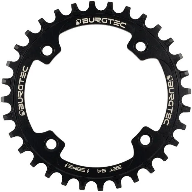 Burgtec E-Bike Steel Thick Thin Chainring - SRAM 94mm BCD - 32T- Black