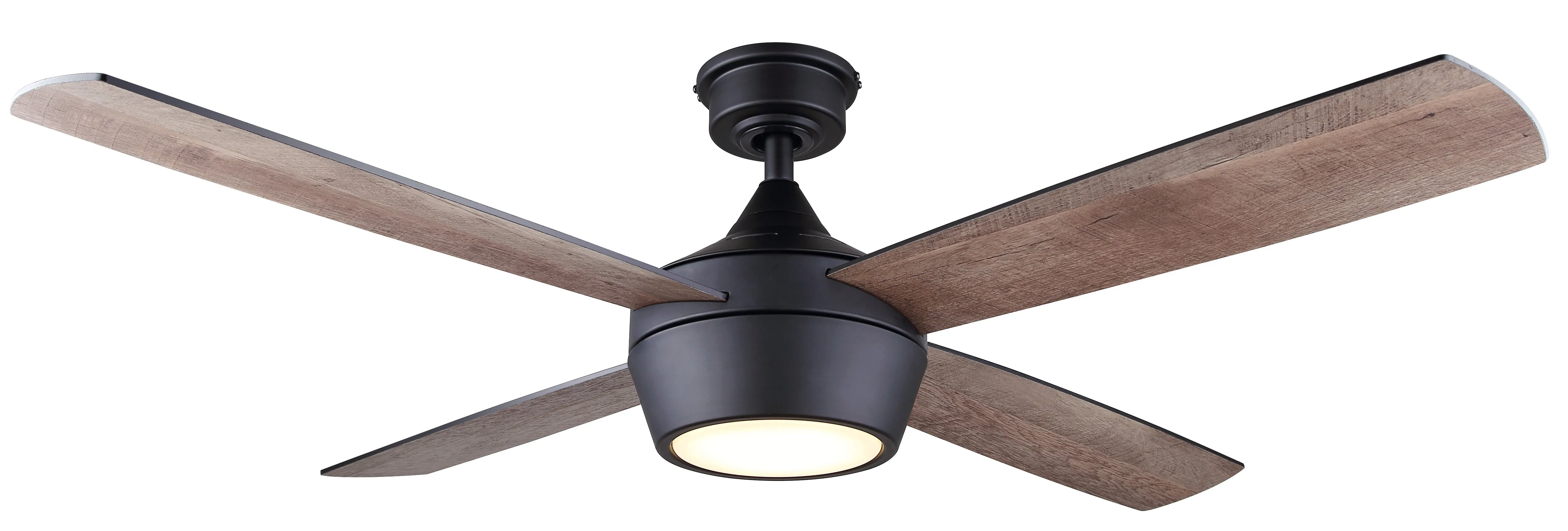 Canarm CF52JUD4BK Judson 52 Inch Ceiling Fan in Matte Black