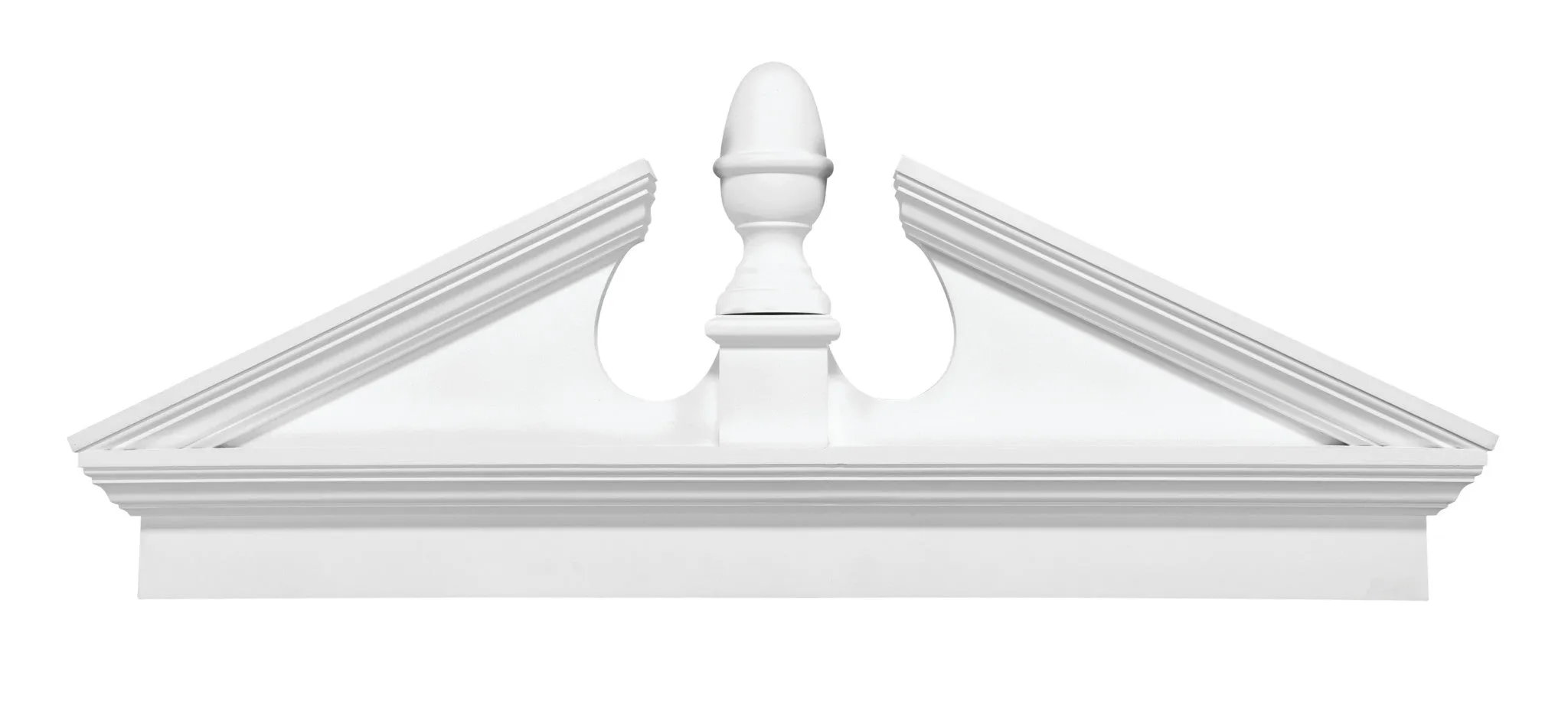 Combination Acorn Pediment