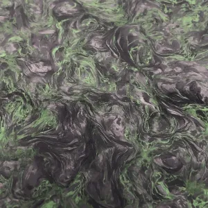 Dark Matter GREEN- Marbled Carbon Fiber by FAT Carbon