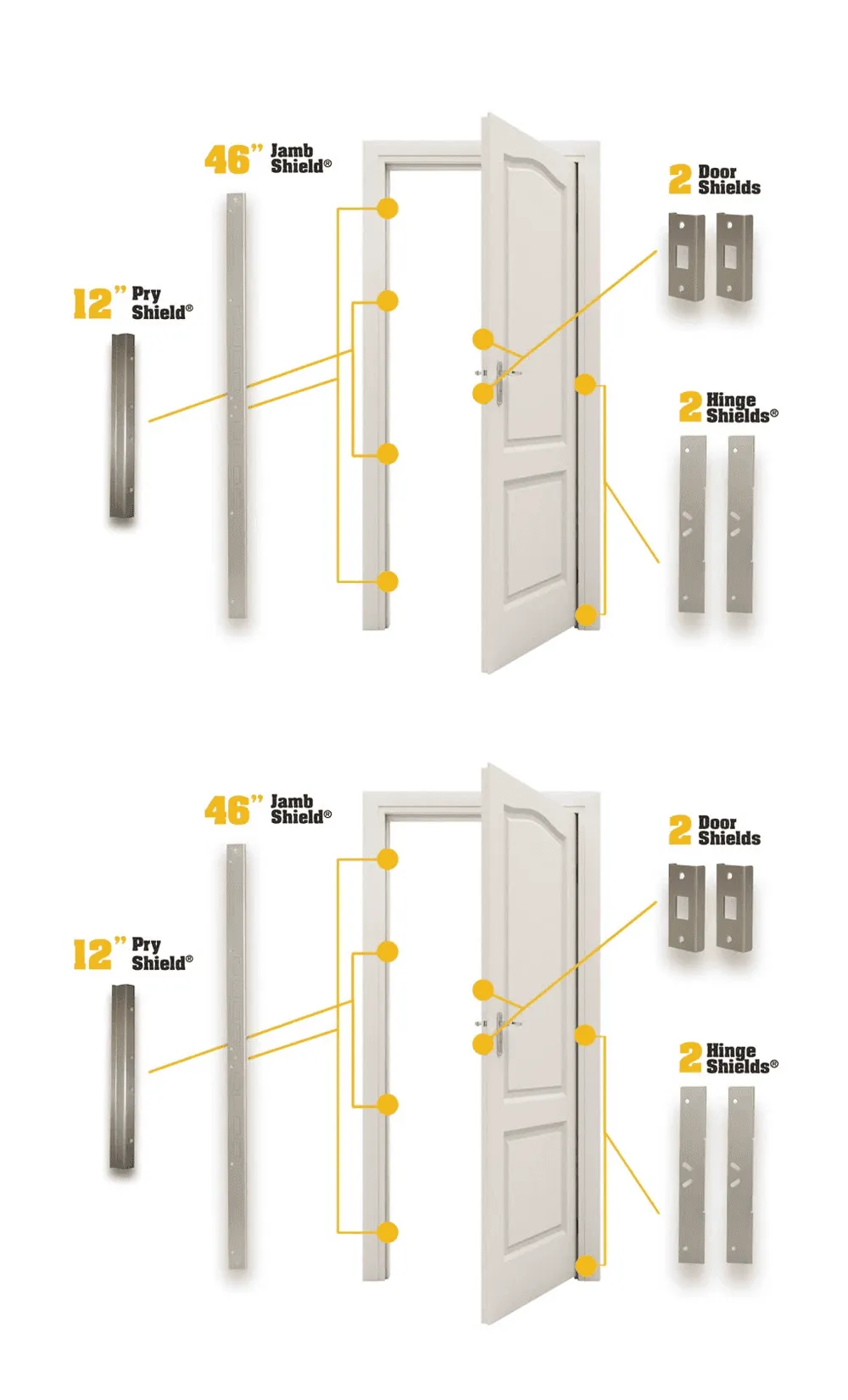 Door Armor MAX 2 Door Bundle - FREE Plus Upgrade