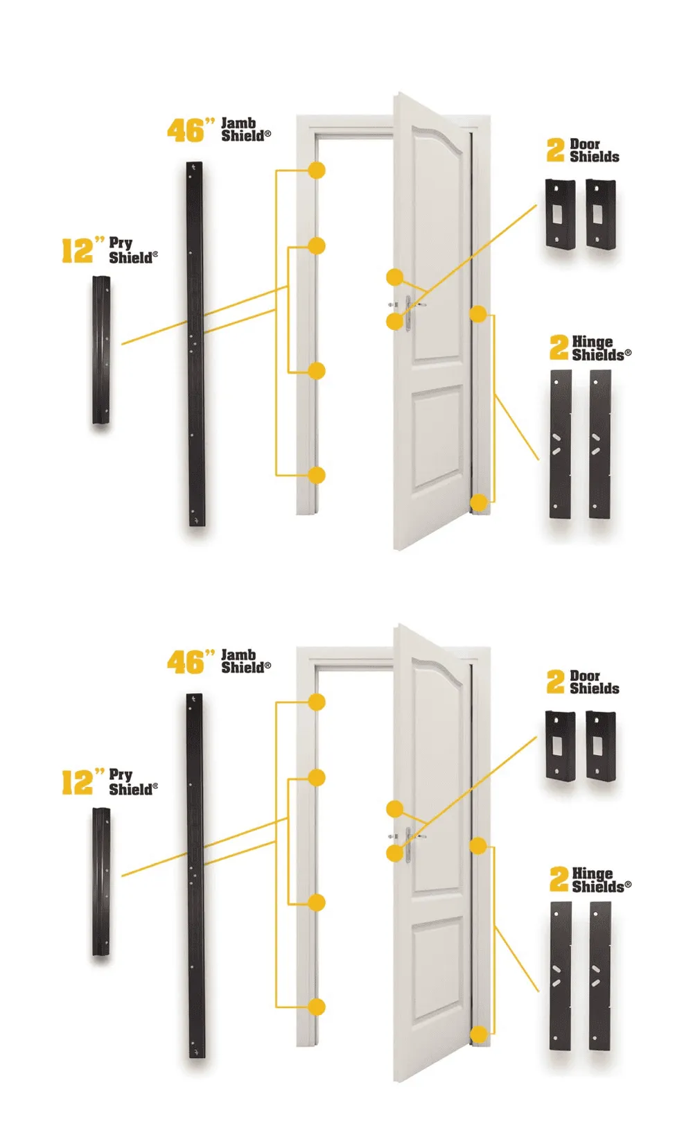 Door Armor MAX 2 Door Bundle - FREE Plus Upgrade