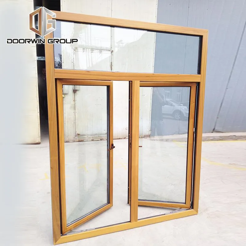 DOORWIN 2021TEAK wood French CASEMENT window without any finger joints