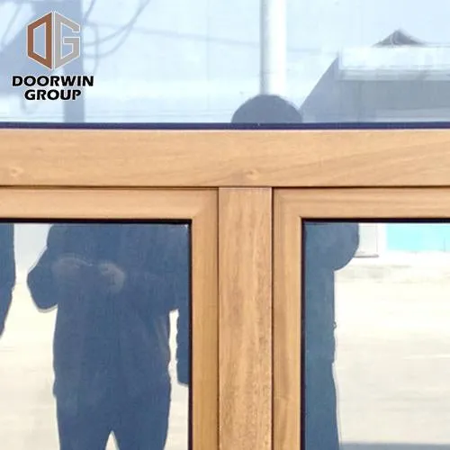 DOORWIN 2021TEAK wood French CASEMENT window without any finger joints