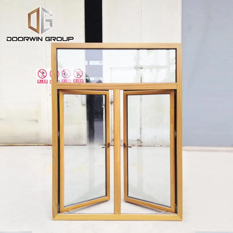 DOORWIN 2021TEAK wood French CASEMENT window without any finger joints