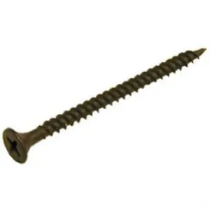 Drywall Screws, Phillips Bugle Head, Fine Thread, Hardened Steel, #6 x 1-5/8-In., 100-Pk.