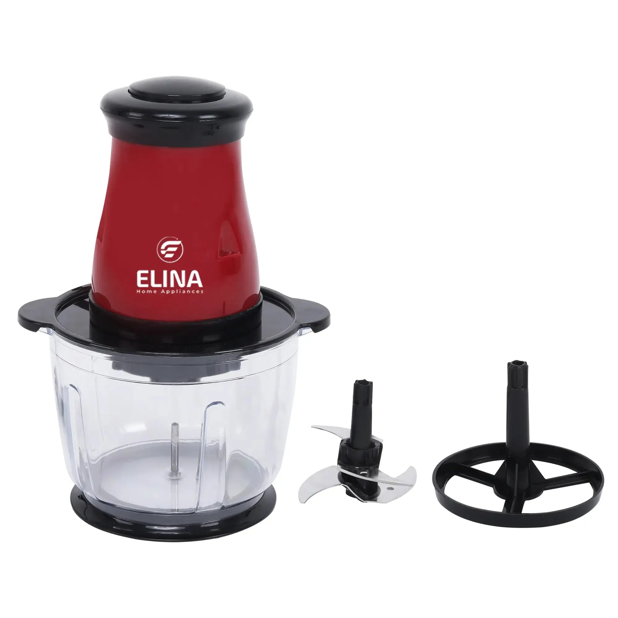 Elina 300 watt Copper Motor Electric Chopper with 1.2 Ltr. Transparent Bowl