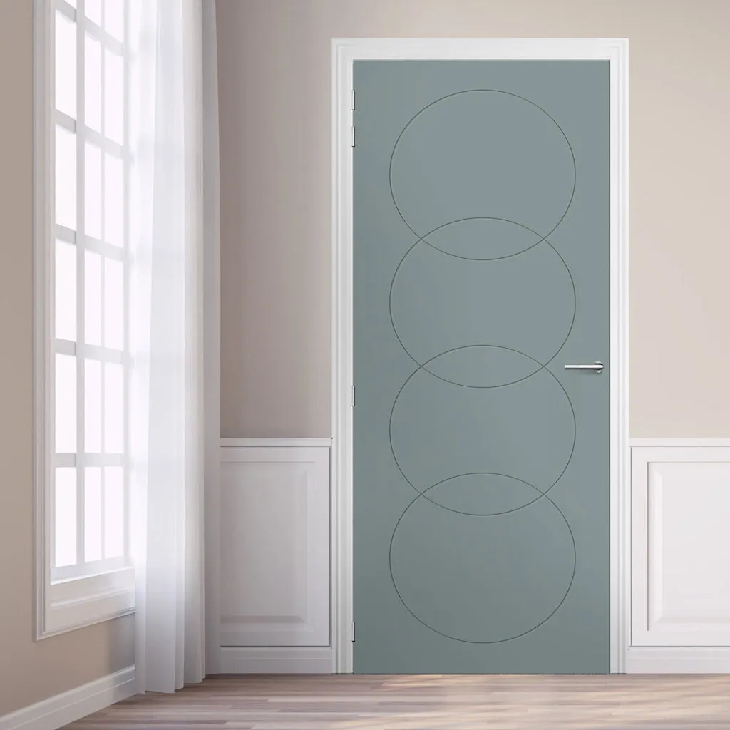 Fire Line V011-FD  Fire Rated Interior Door - Premium Primed - Six Colour Options