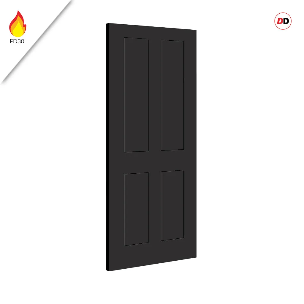 Fire Line V078-FD Fire Rated Interior Door - Premium Primed - Six Colour Options