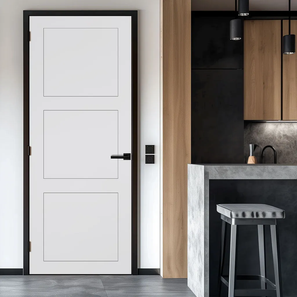 Fire Line V083-FD Fire Rated Interior Door - Premium Primed - Six Colour Options