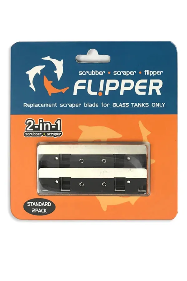 Flipper Standard Stainless Steel Replacement Blades 2 pack