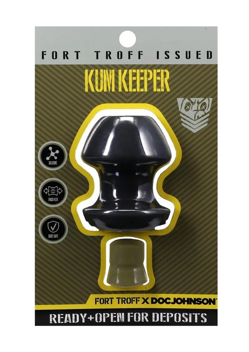 Fort Troff Kum Keeper Silicone Open End Anal Plug