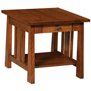 Freemont Open Mission End Table