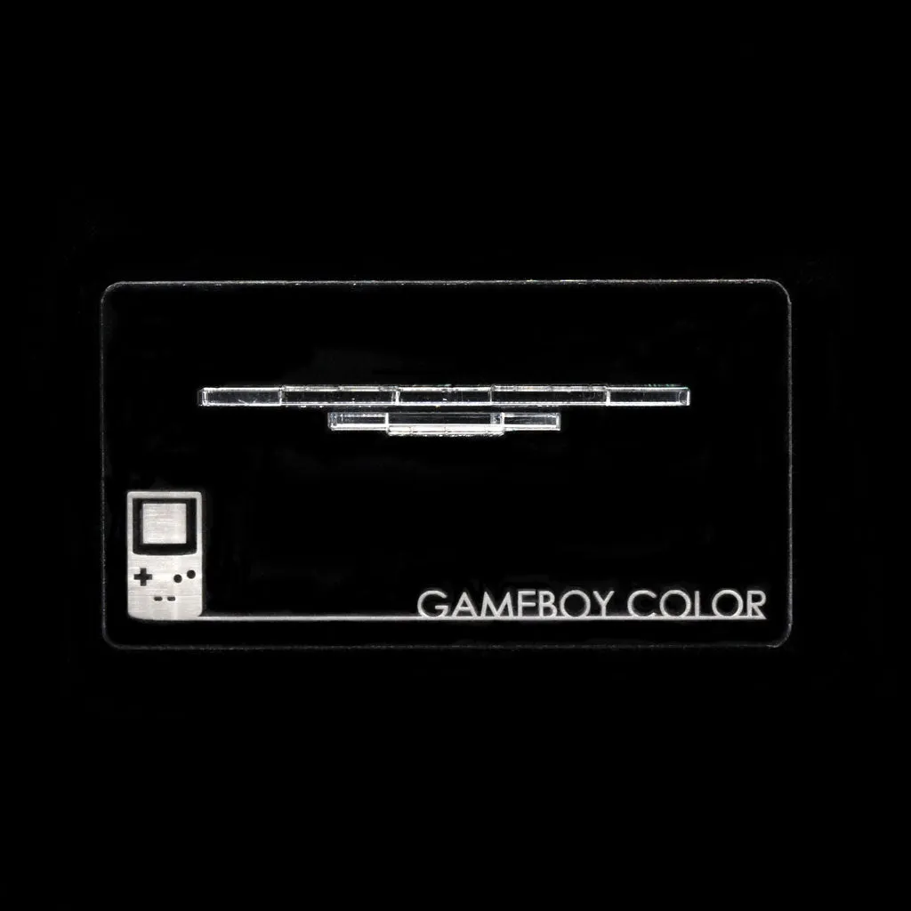 Game Boy Color Game Cartridge Display Stand - Rose Colored Gaming