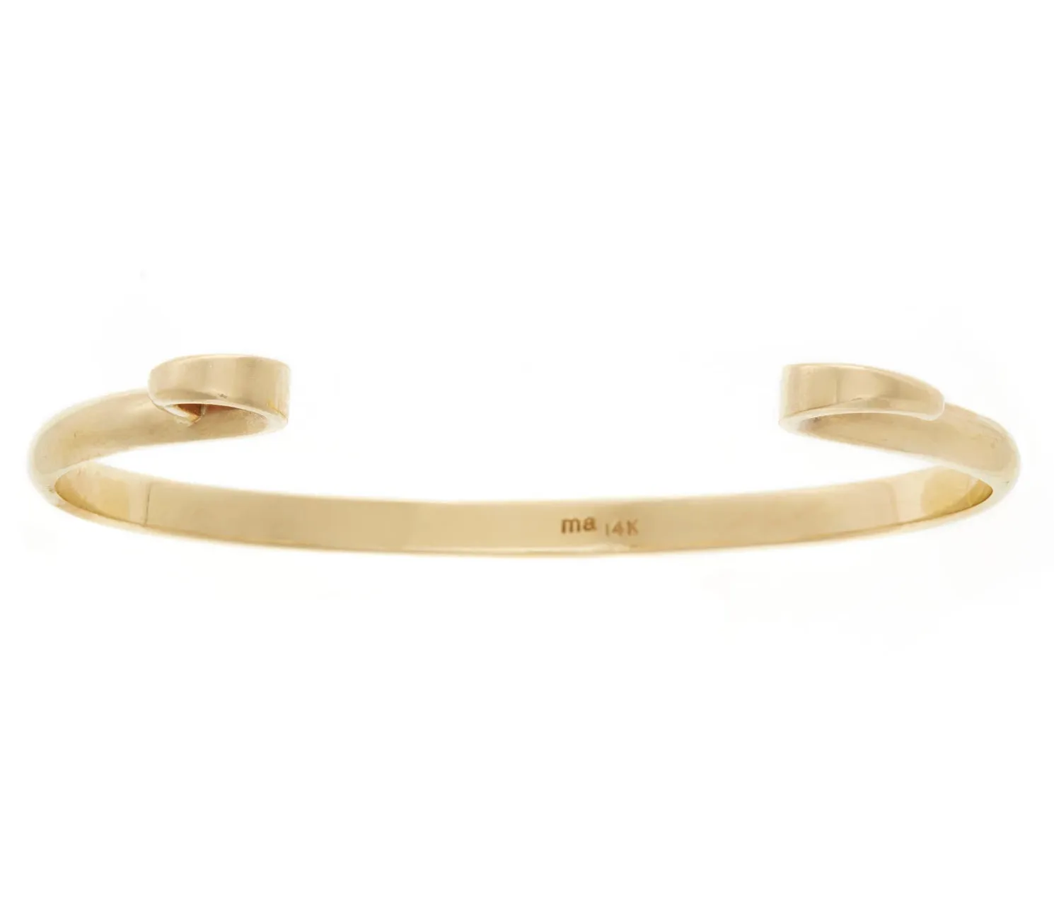 Gold Hard Hook Bracelet