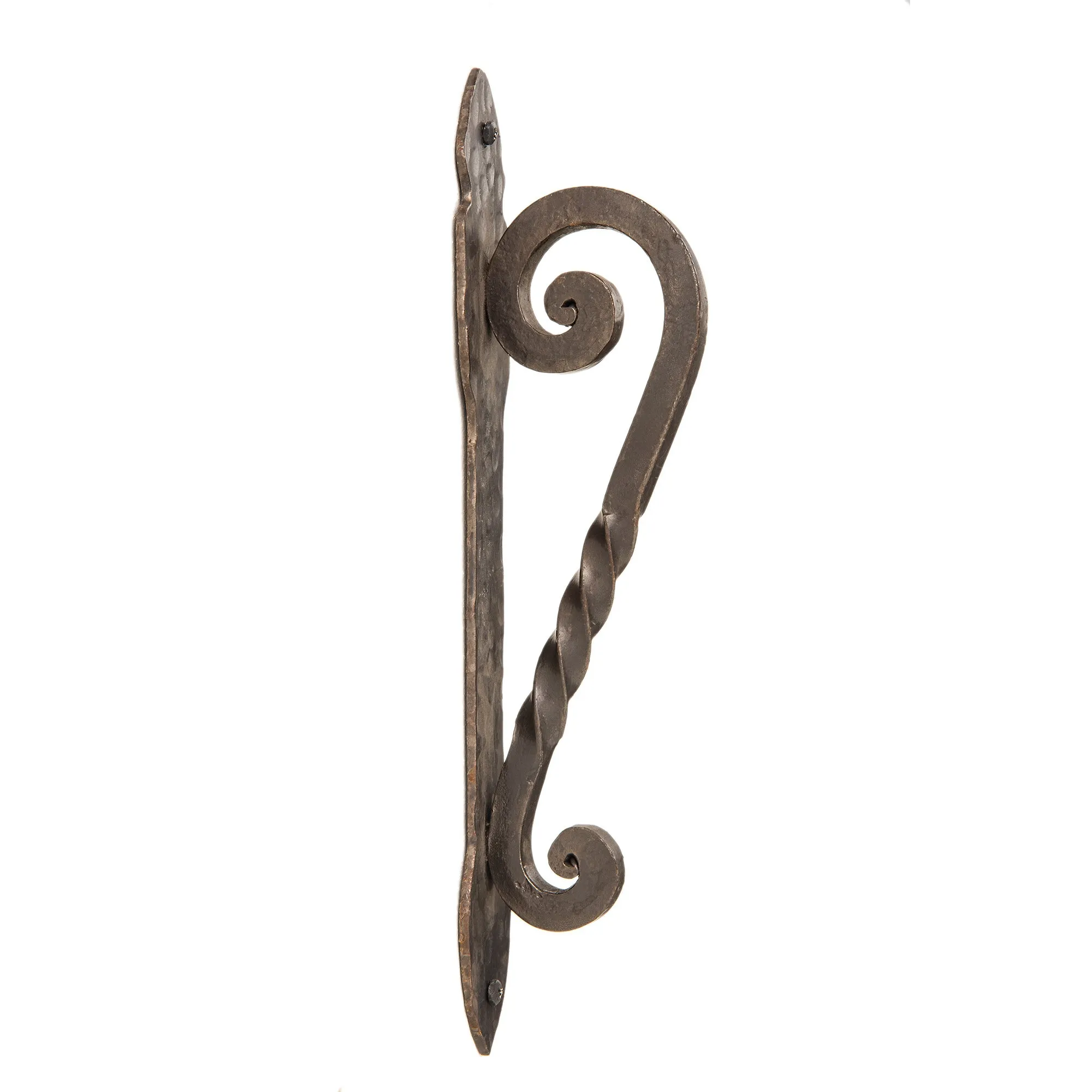 Hand Forged  12" Wrought Iron Door Handle