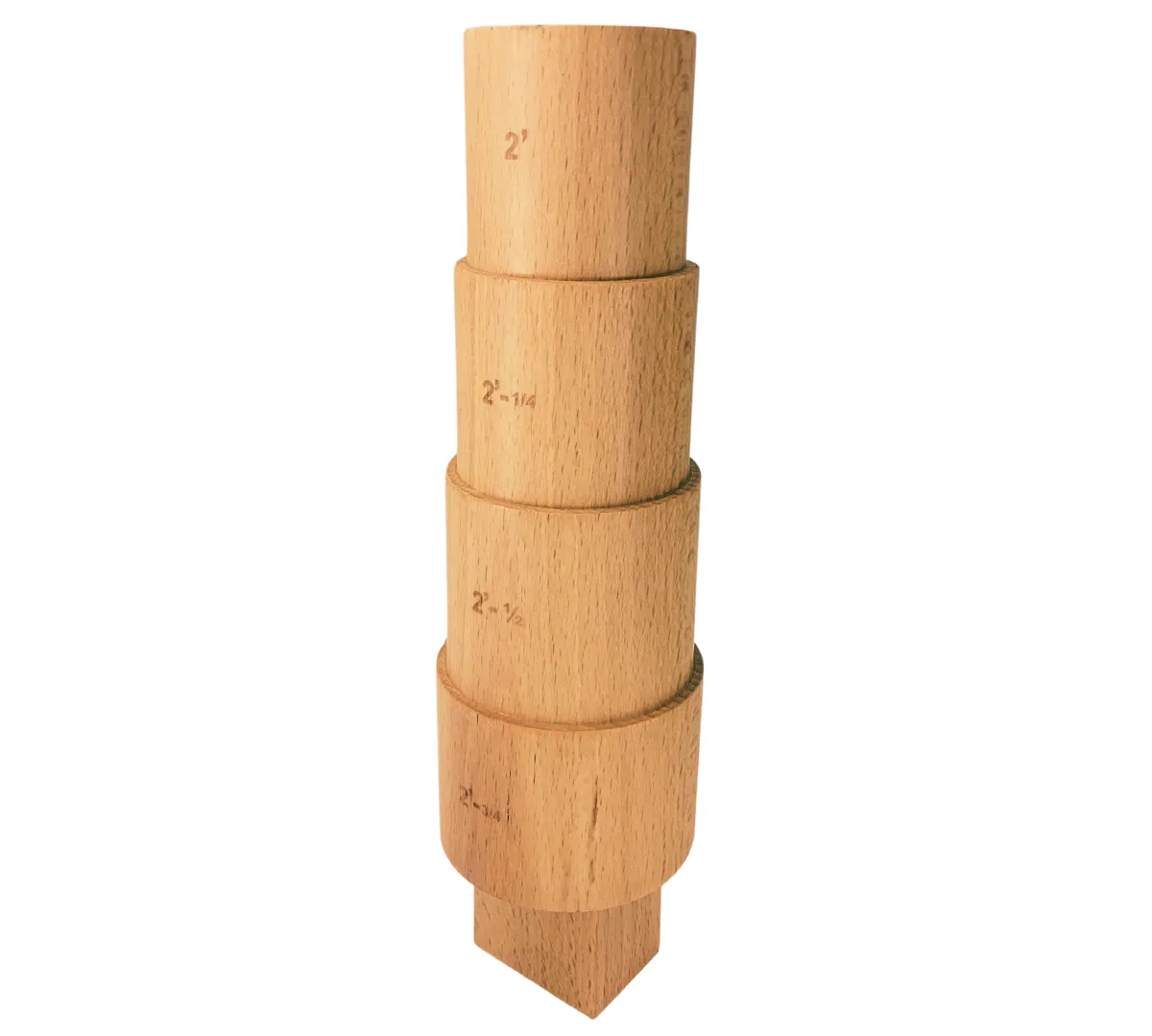 Hardwood Round Bracelet 4 Step Mandrel  - TJ-31783