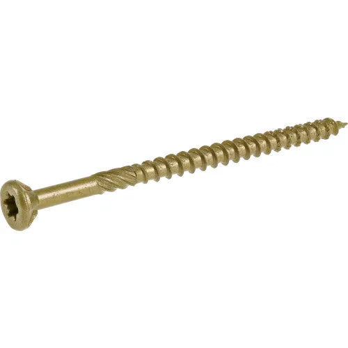 Hillman Power Pro Premium Exterior Wood Screws #9 X 3" - 50 Pc