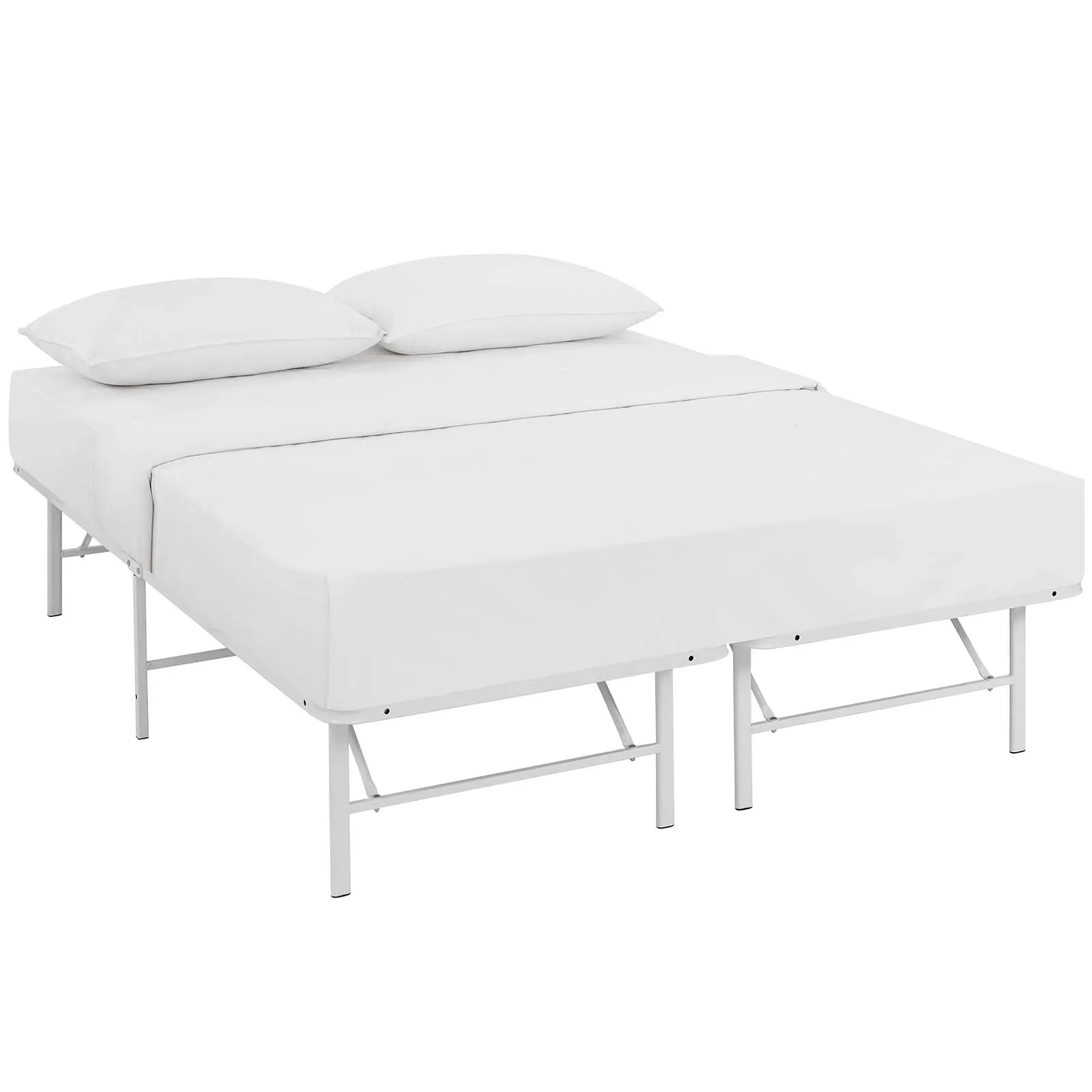 Horizon Queen Stainless Steel Bed Frame