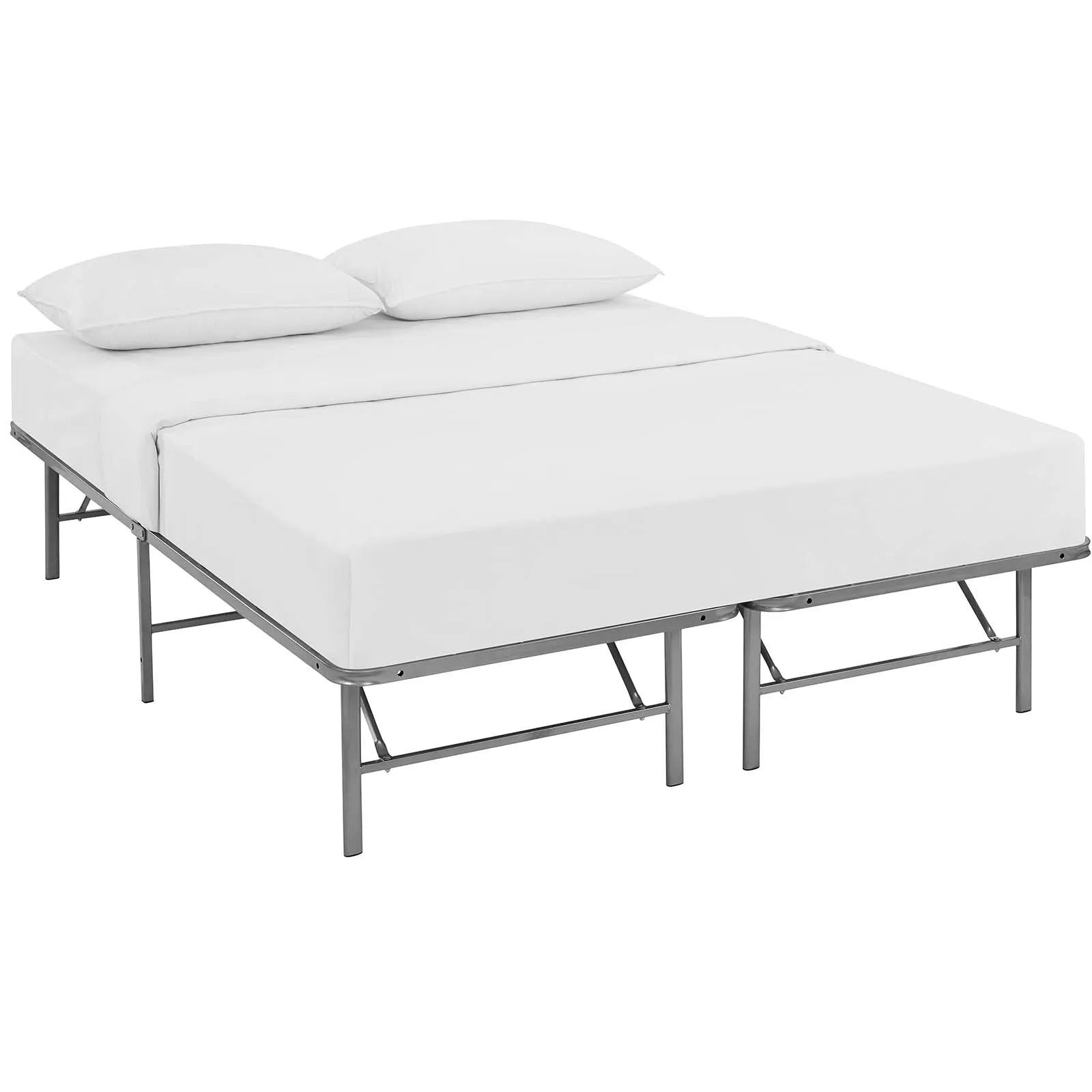 Horizon Queen Stainless Steel Bed Frame